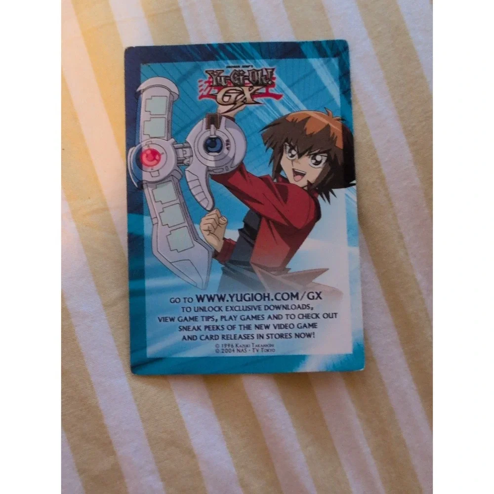Yu-Gi-Oh! GX McDonald's Promotional Card 2004 Jaden Yuki Promo Uncirculated